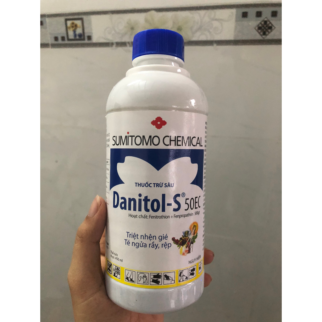 Danitol -S 50EC đặc trị nhện đỏ, rầy, rệp