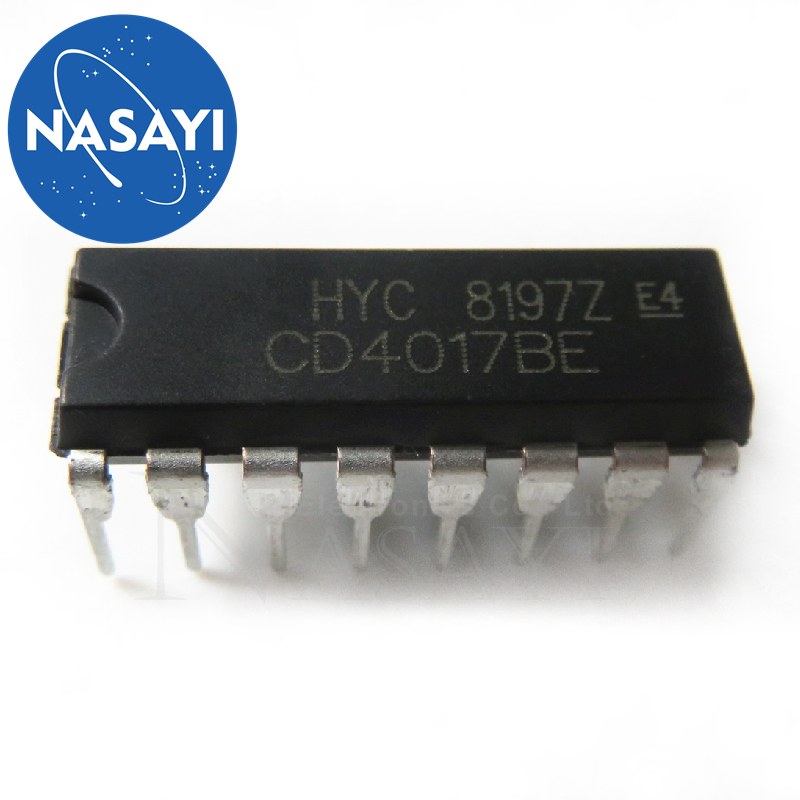 10pcs cd4017be cd4017 dip-16