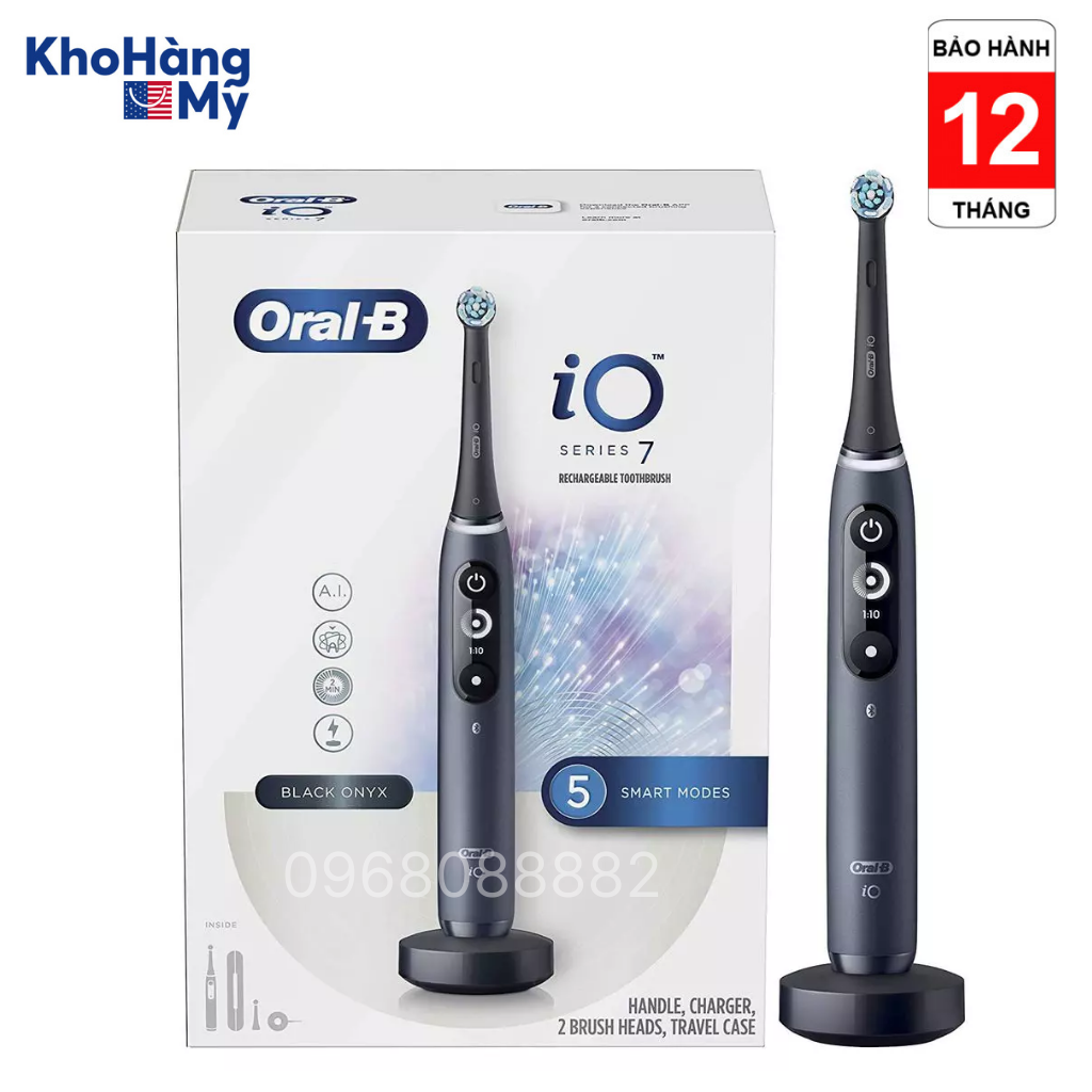 Bàn chải điện oral b io series 7, series 8 và series 9