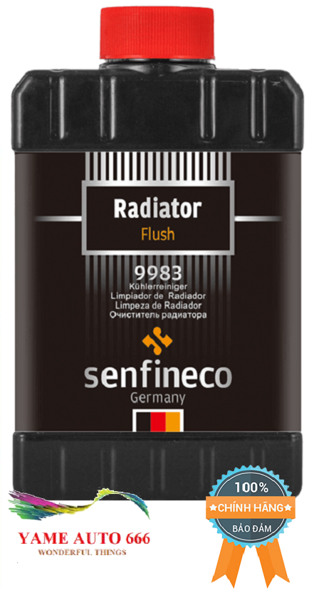 Chai Súc Rửa Két Nước Senfineco 9983 – 325ML Radiator Flush.Loại bỏ chất đóng cặn bẩn trong hệ thống làm mát,hiệu quả an toàn ,trả lại hiệu suất như lúc mới.