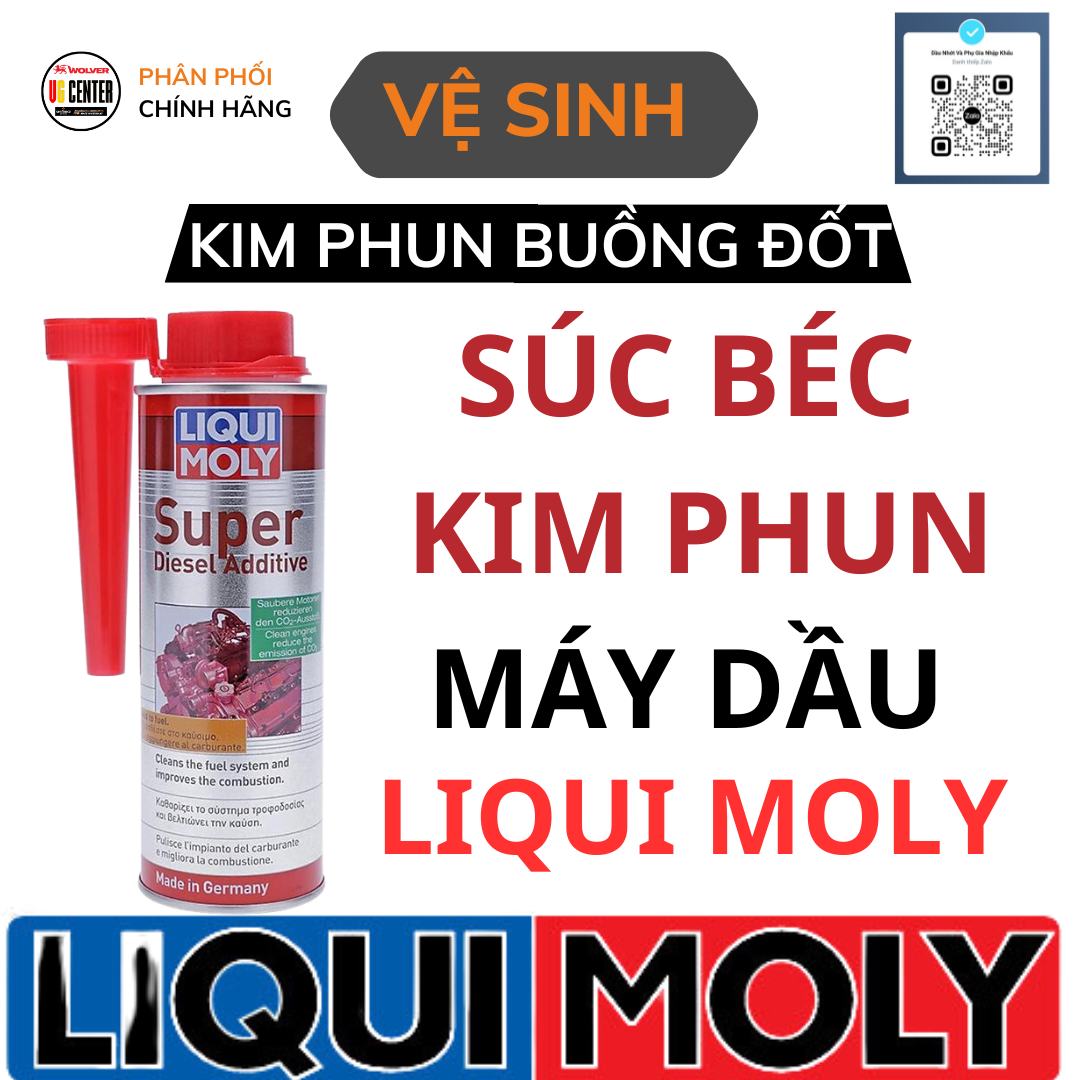 Phụ Gia Súc béc dầu cao cấp Liqui Moly Super Diesel Additive 1806