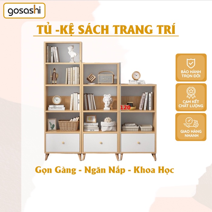 Tủ gỗ đứng nhiều ngăn, tủ kệ sách trang trí phòng, tủ gỗ 3 tầng, 4 tầng, 5 tầng, tủ gỗ có ngăn kéo đầu giường, tab gỗ đầu giường để đồ tiện lợi, tab gỗ đầu giường có ngăn kéo
