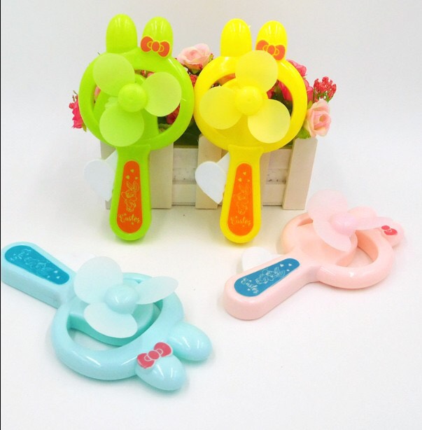 Quạt bóp cầm tay mini hoạt hình dễ thương - quạt mini cartoon