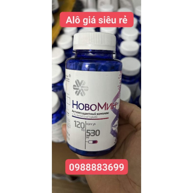 Formula4 Nga - Hobomin Siberian tăng cường chống oxy hóa và thải độc giúp tăng đề kháng.