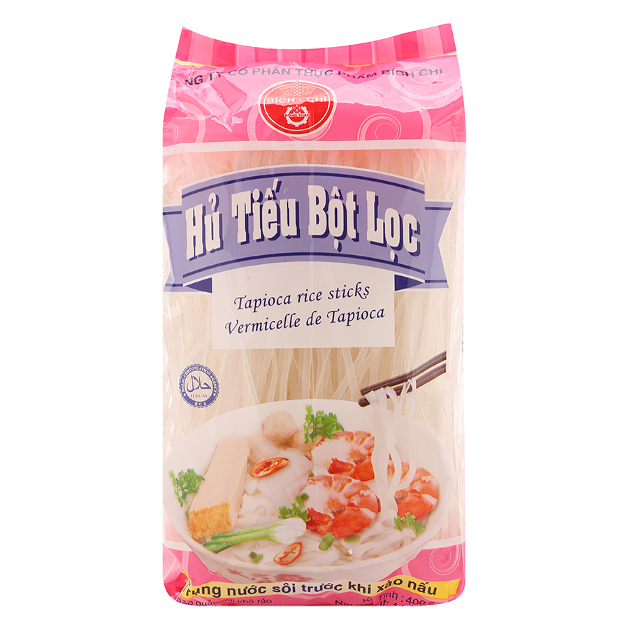 [HCM]HỦ TÍU/ HỦ TIẾU BỘT LỌC 400GR BÍCH CHI ĐẶC SẢN ĐỒNG THÁP SỢI DAI NGON HÀNG CHẤT LƯỢNG
