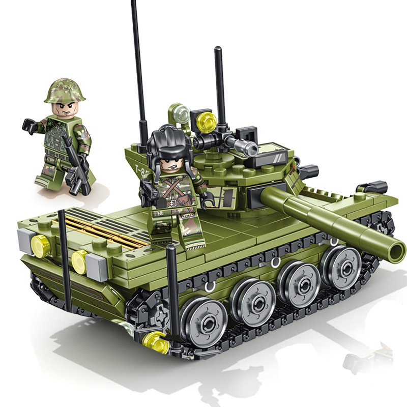 Đồ chơi bộ lắp ráp lego xe tăng t-85 324 chi tiết