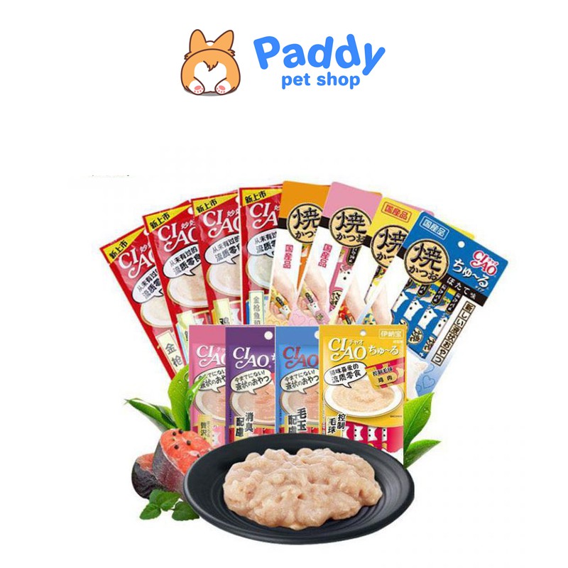 Súp thưởng Ciao Churu túi 4 tuýp - Gà & soup