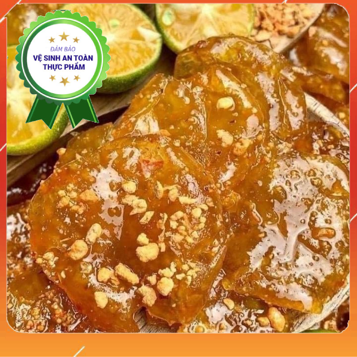 500gr Tắc rim mật ong Kenmart siêu ngon (mứt tắc), đồ ăn vặt đảm bảo vệ sinh an toàn thực phẩm