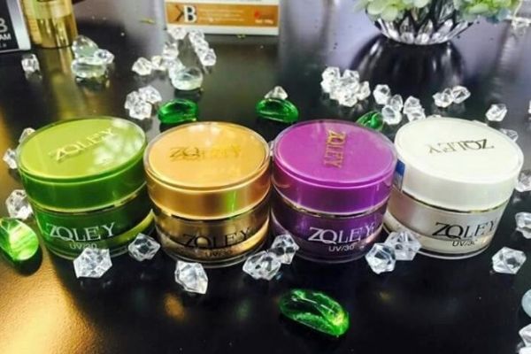 KEM ZOLEY  HỘP TÍM: NÁM, TÀN NHANG ĐỒI MỒI