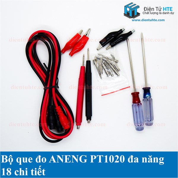 Bộ que đo đa năng aneng pt1020 18 chi tiết kèm 2 tua vít
