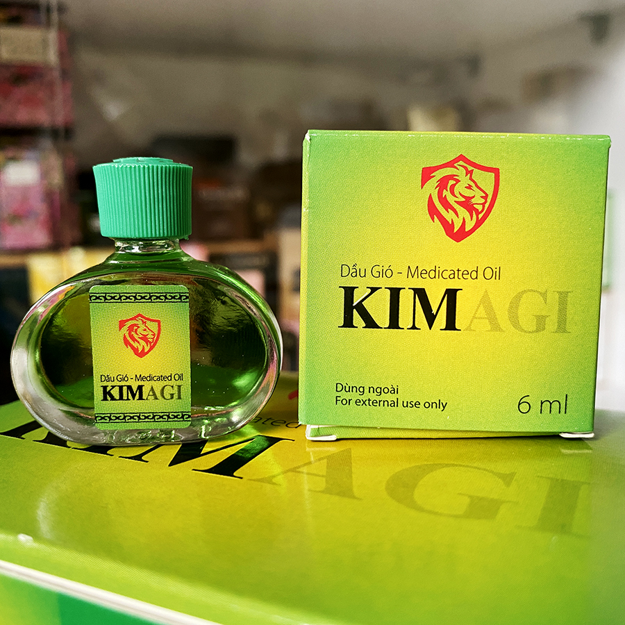 Dầu gió kim agi herbal 6ml