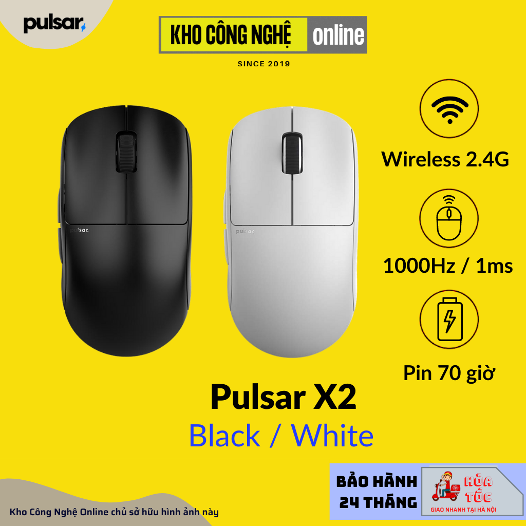 Chuột không dây pulsar x2 / pulsar x2 mini -