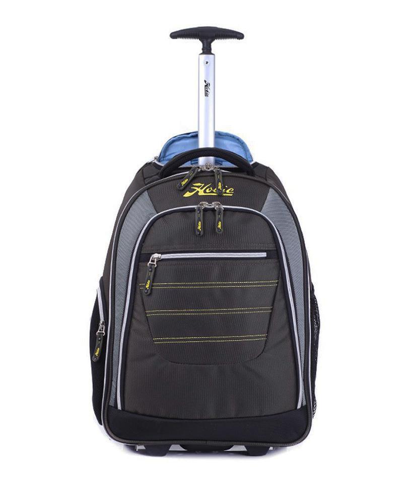 [HCM]Balo cần kéo cao cấp Hobie size 18 inch 2 bánh xe đựng laptop TL541