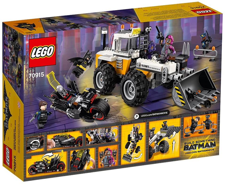 From Denmark】LEGO The Batman Movie Two-sided and two-sided destroyed 70915  building blocks (564 pieces) guaranteed authentic From Denmark 