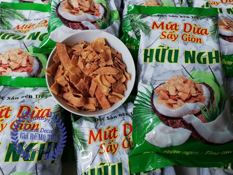 1 bịch mứt dừa sấy khô (270g)