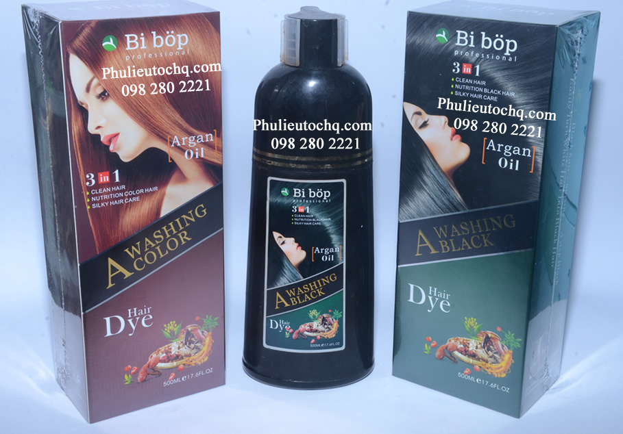 Dầu gội đen Bi Bop