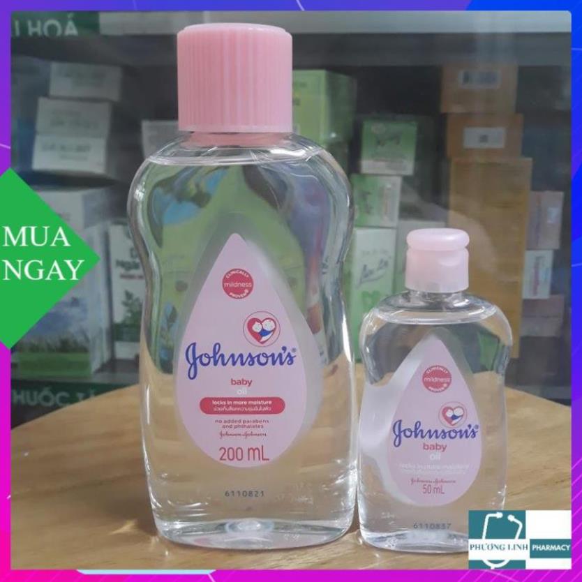 Dầu Dưỡng Ẩm Mát Xa Gohnson's baby oil