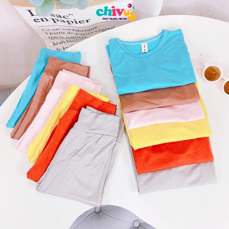 ✌️HOT DEAL✌️ Combo 4 bộ dài tay thun lạnh cho bé trai bé gái - bộ dài tay thun cạp cao không sợ lạnh bụng bé - chất thun lạnh co giãn 4 chiều - bộ dài tay cho bé size từ 6-18kg Tulifly Store