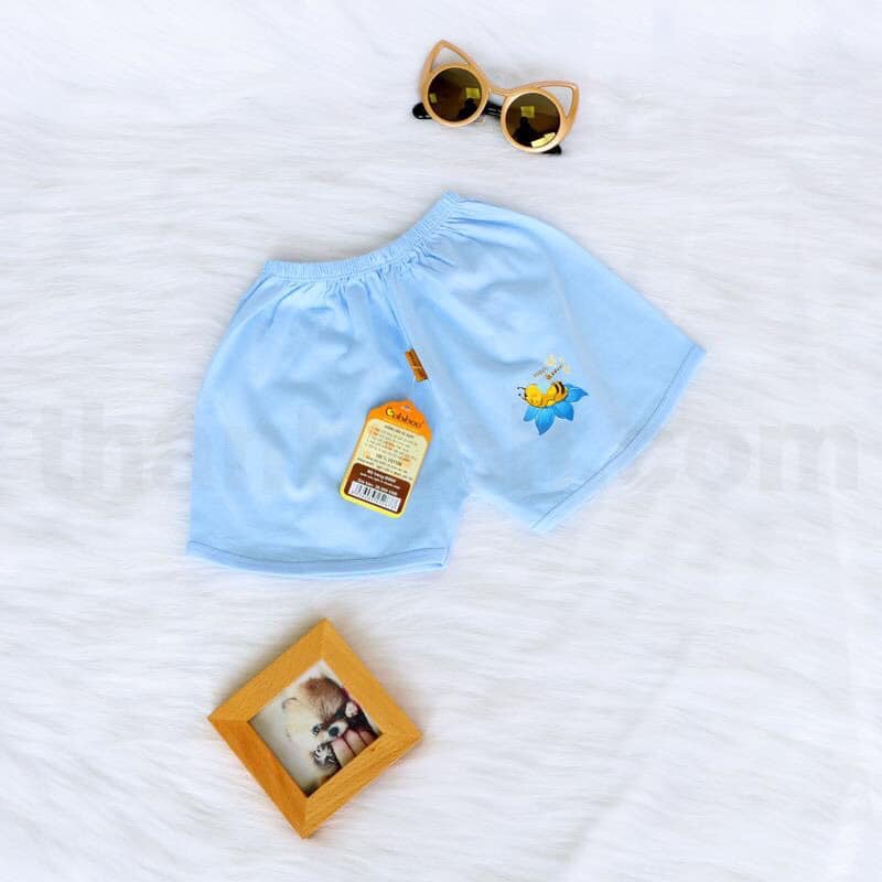 Quần Sơ Sinh Màu Ngắn nhiều màu cho bé BABIBOO - BB60