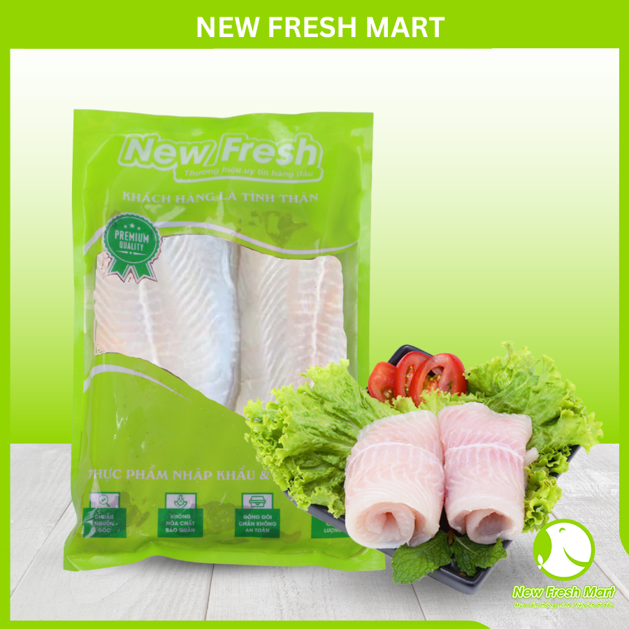 [HỎA TỐC HCM] Cá Basa Fillet Không Xương - Túi 500G và 1KG