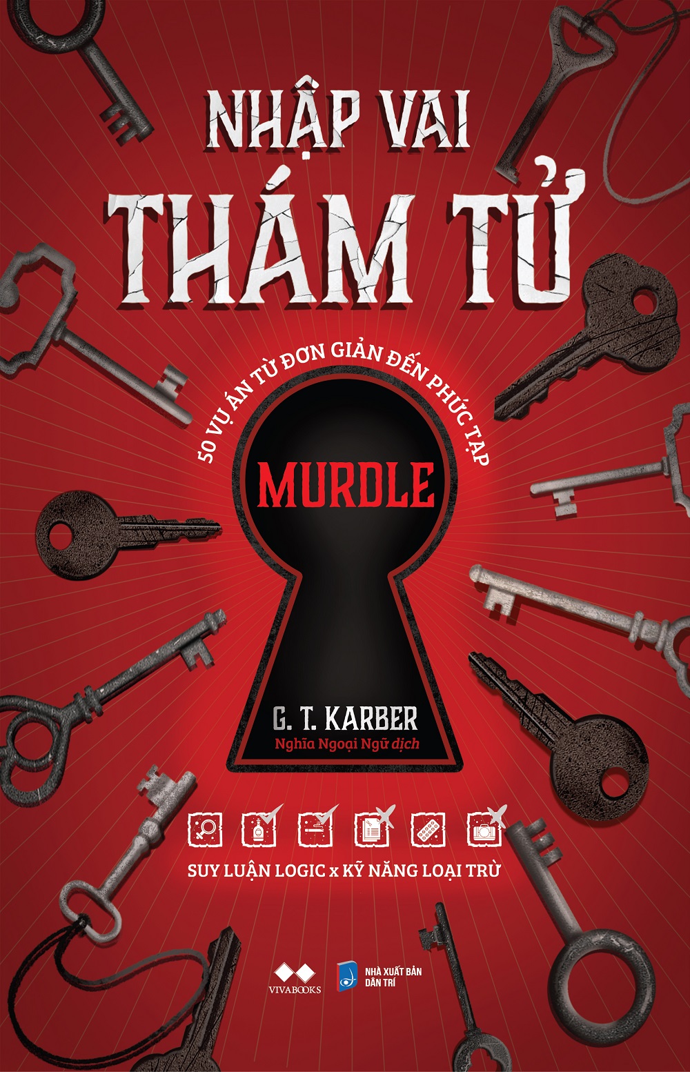 Sách - nhập vai thám tử murdle: 50 vụ án từ đơn giản đến phức tạp