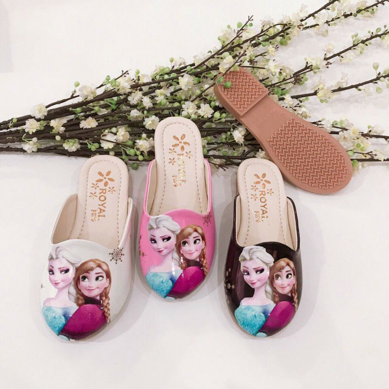 Sục Elsa 3D Da Mềm Siêu Dễ Thương Cho Bé Gái