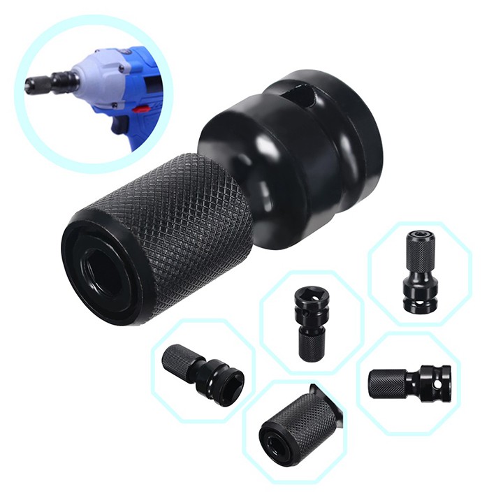 Đầu chuyển bulong 1/2 sang bắt vít 1/4 (6.35mm)