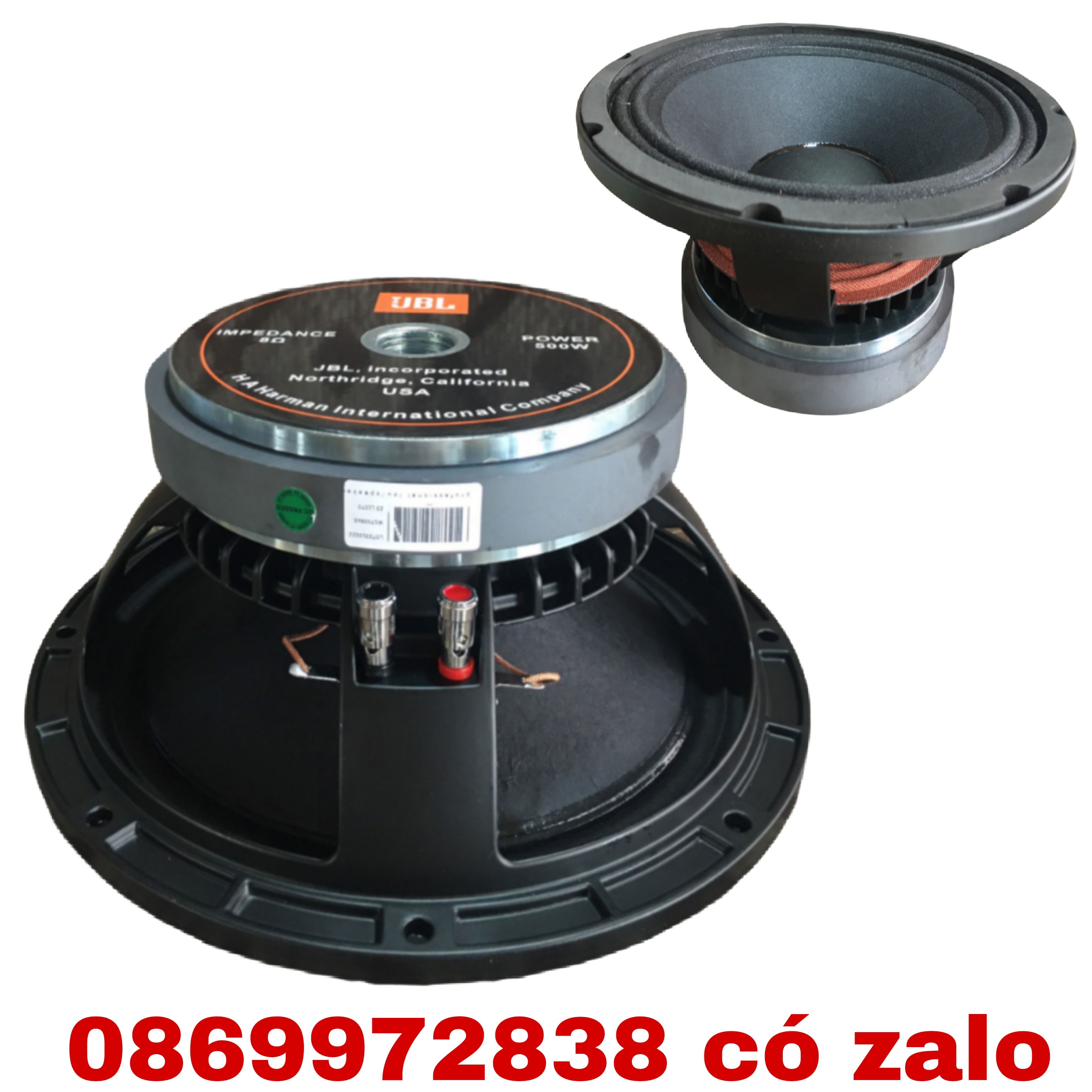 LOA BASS 25 JBL TỪ 170 COIL 65 XƯƠNG NHÔM GIÁ MỘT LOA