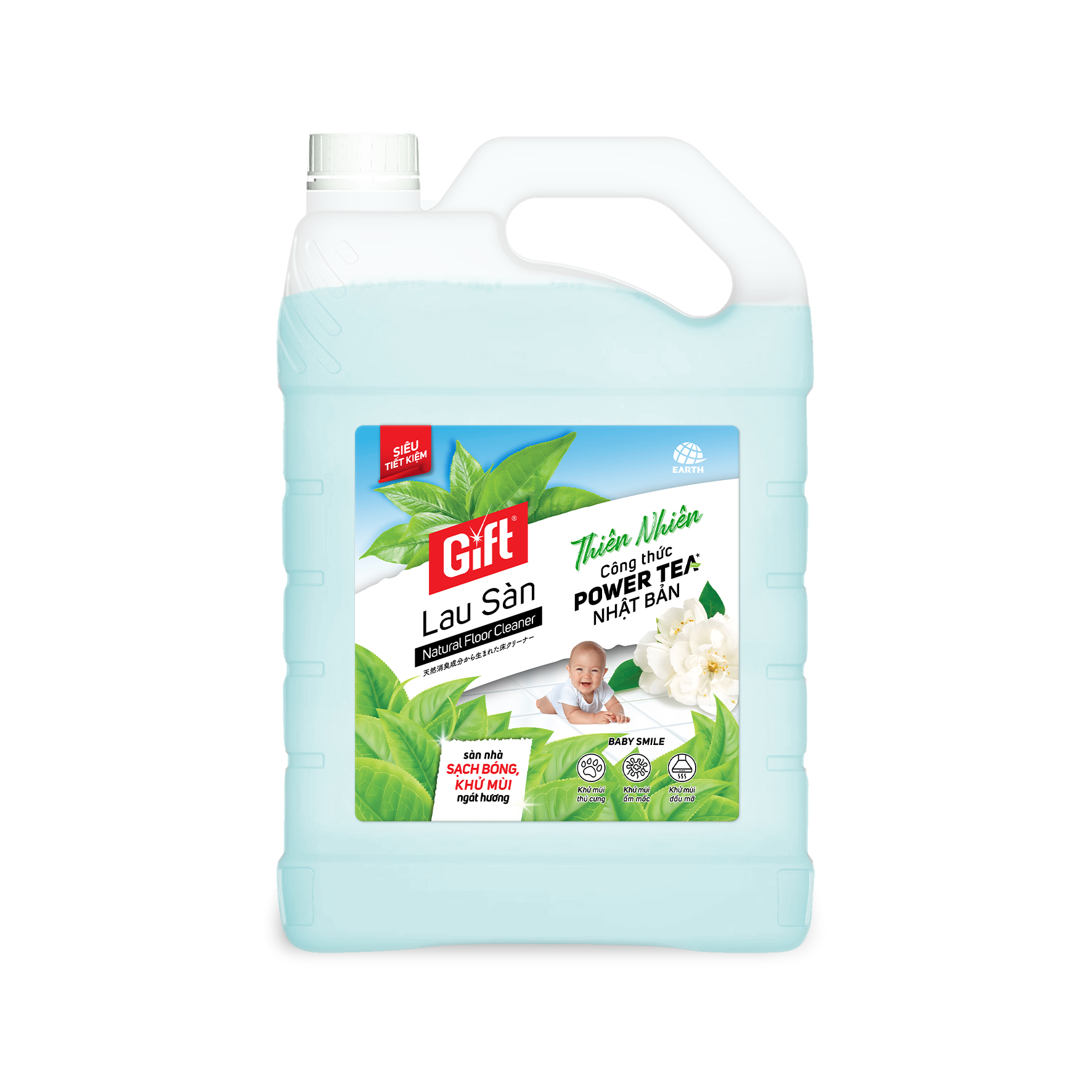 Lau sàn gift 3,8 kg