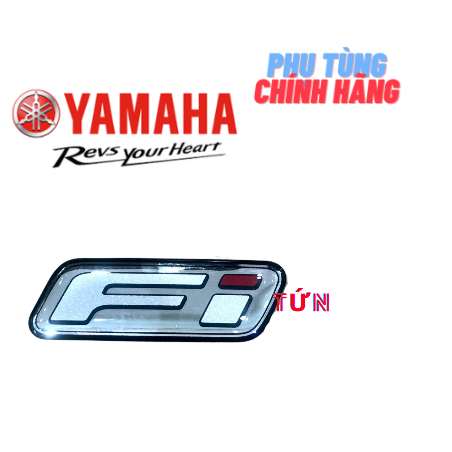 Chữ FI xe yamaha chính hãng, tem FI chính hãng yamaha
