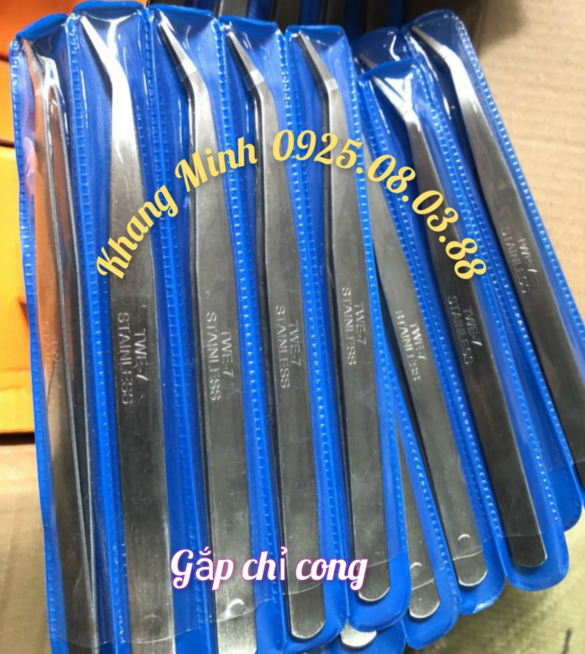 Combo 5 chiếc Nhíp , gắp chỉ cong