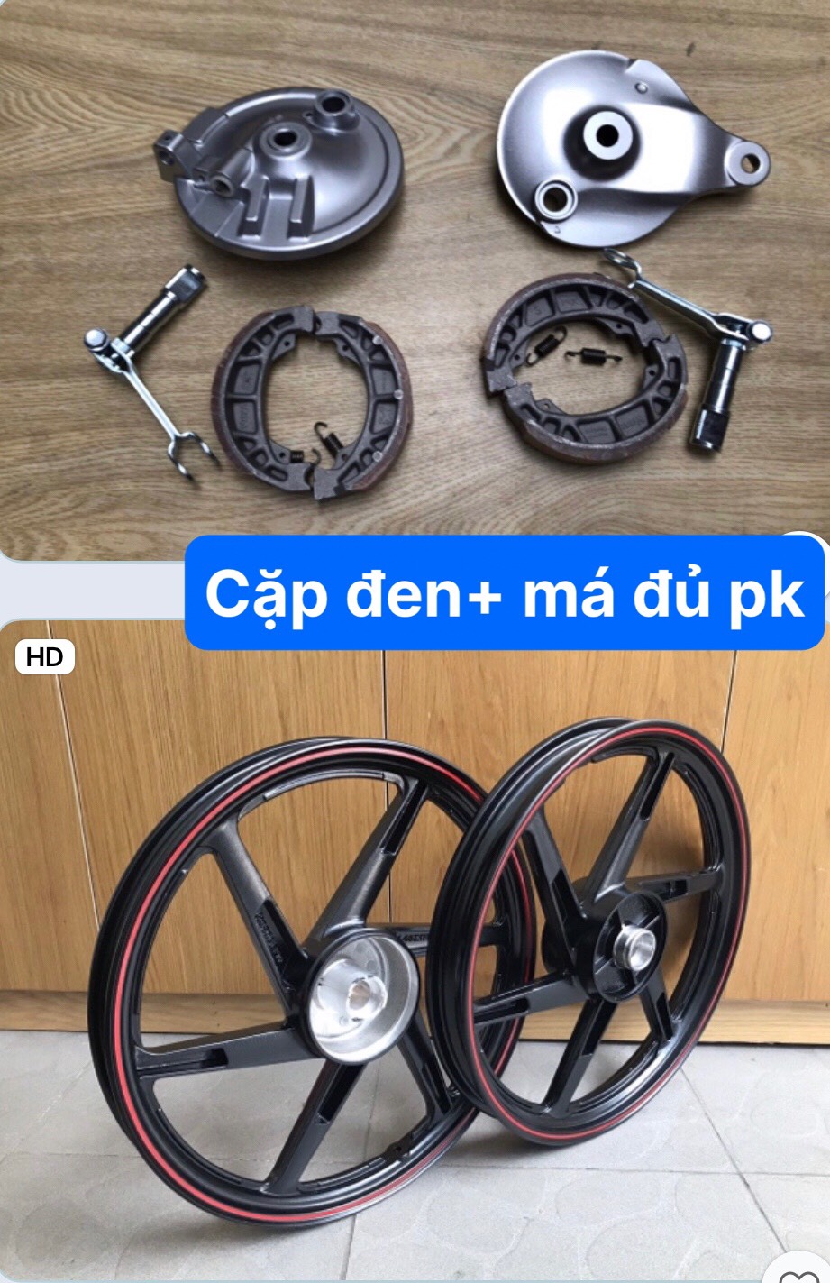 MÂM VÀNH ĐÚC 6 CÂY SATRIA ĐÙM-PHANH CƠ SÀI ĐÙM NHỎ DREAM THÁI RÁP LÊN ZIN THEO XE VÀ XE KHÁC CẦN THAY MÁ ĐÙM,CHẾ CHÁO