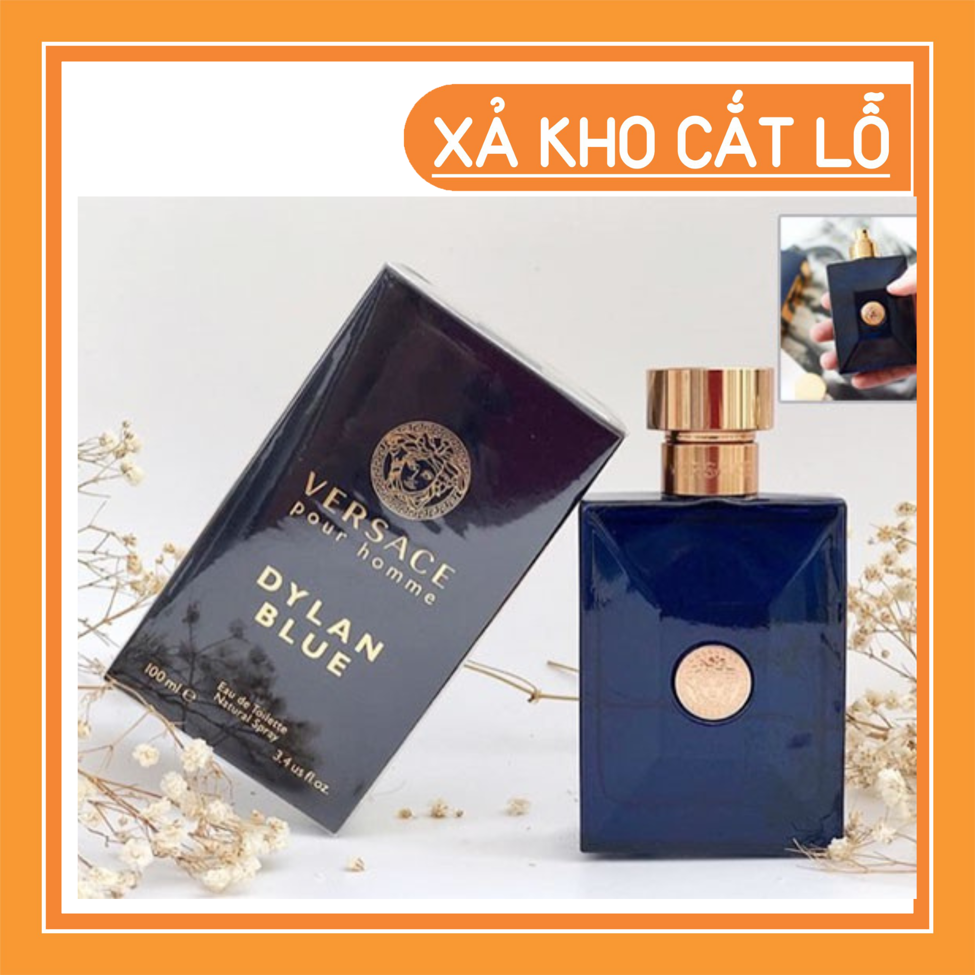Nước hoa nam vesace pour home 100ml - hương thơm tươi mát,dễ chịu