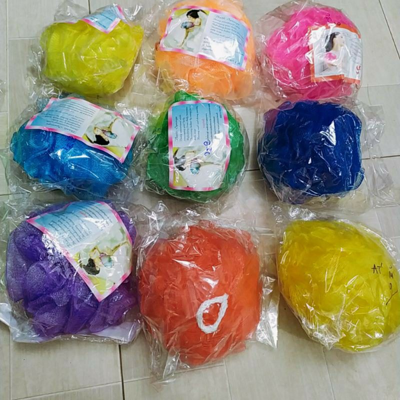 Bông tắm lưới tròn - bông tắm lưới dài khách nhắn tin shop chọn loại nha.
