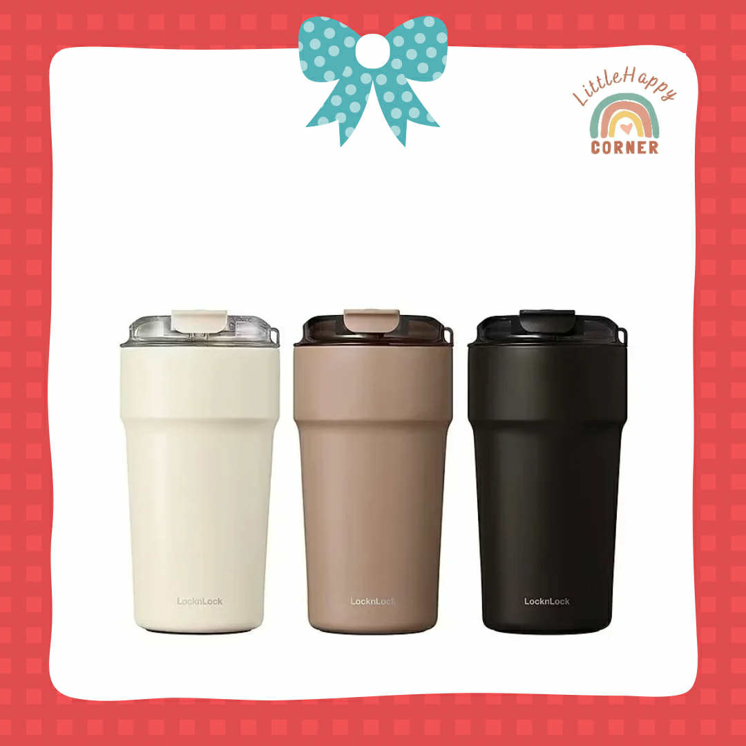  Bình Giữ Nhiệt Metro Cafe Tumbler Lock&Lock Phủ Sứ 500ml   650ml - Hàng Chính Hãng 