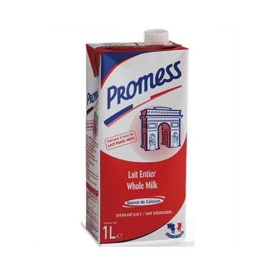 (DATE 01.2022) Sữa Promess 1L, Nguyên kem