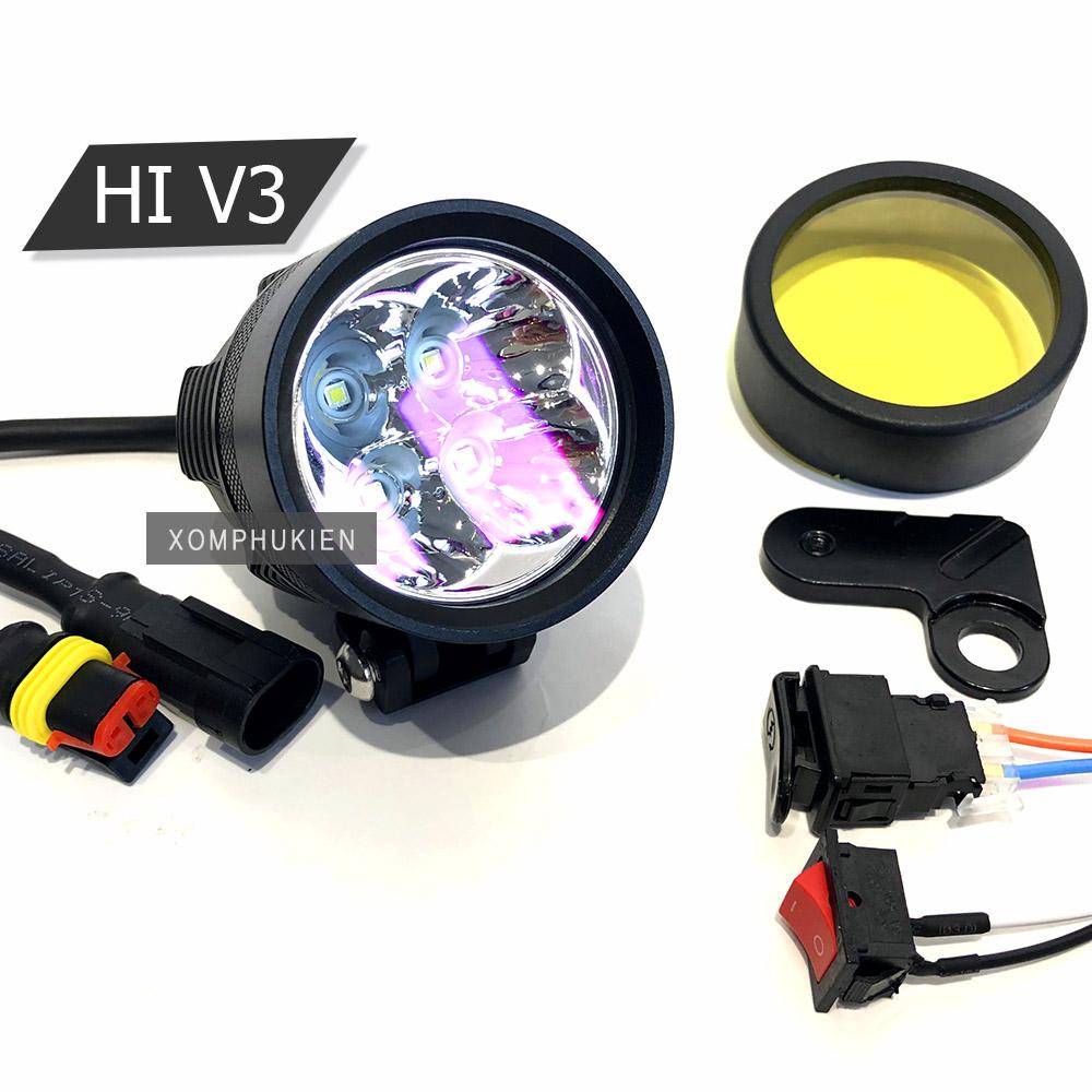 Đèn trợ sáng l4x xpl hi v3 40w siêu sáng
