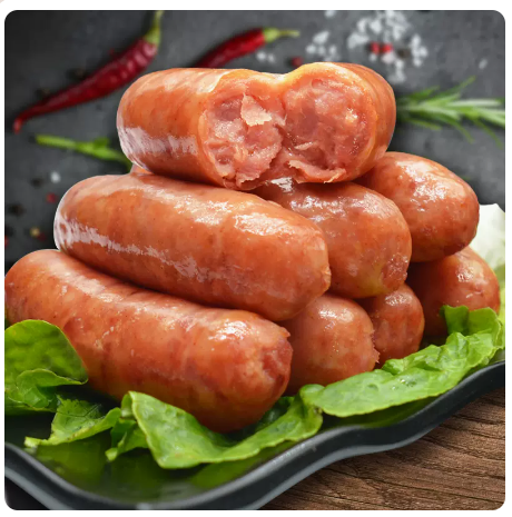 [sẵn hàng mới] lạp xưởng dạng bi tròn thơm ngon béo 1 KG - Đồ ăn vặt-Vựa Khô Nam Thiên