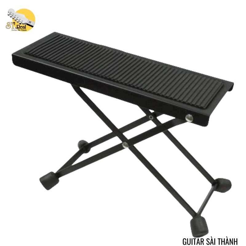 Pedal kê chân Đàn Guitar-(Ghế gác chân Ghita gấp gọn - Dùng cho các loại Ghi-ta Acoustic, Classic, Điện, Electric Bass)