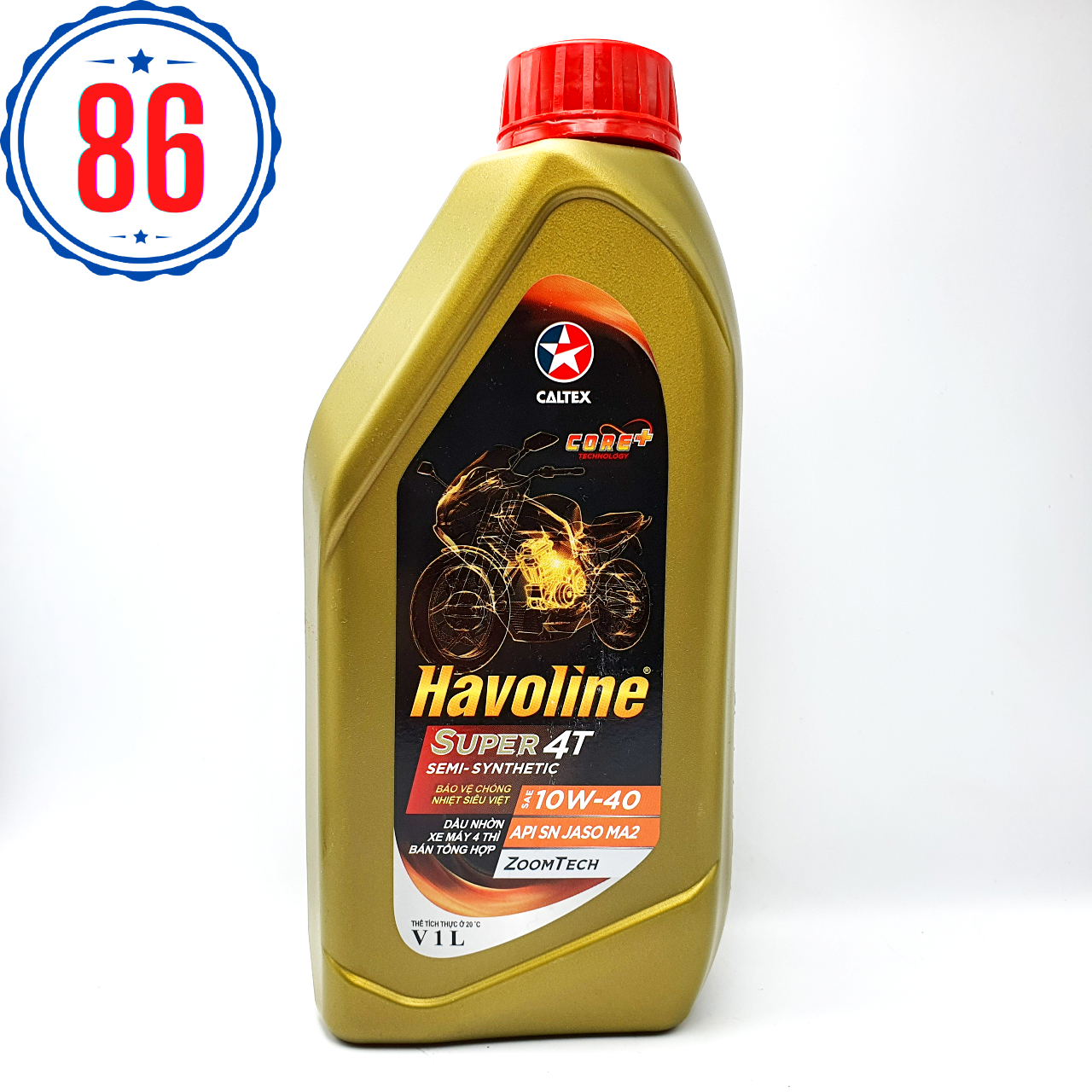 Nhớt Xe Số Caltex SEMI Synthetic 10W40 SN 1L