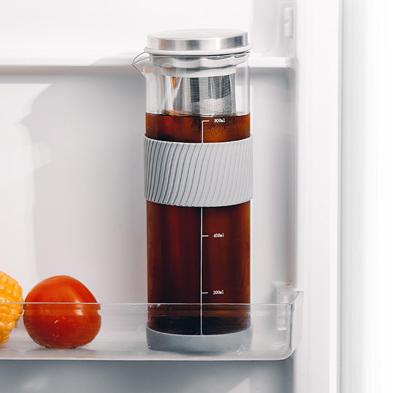 800ml bình ủ lạnh cafe cold brew thủy tinh cao cấp