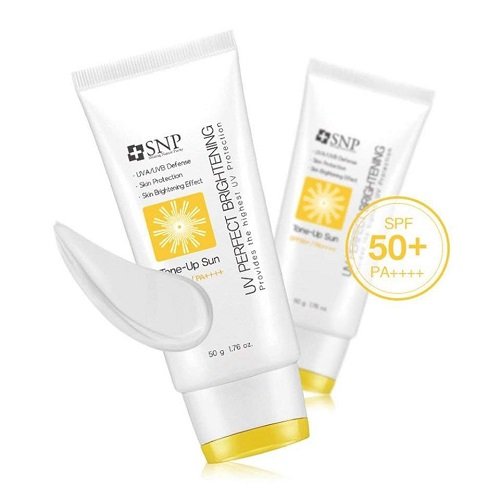 Kem chống nắng có màu SNP UV Perfecting Brightening Tone Up Sun