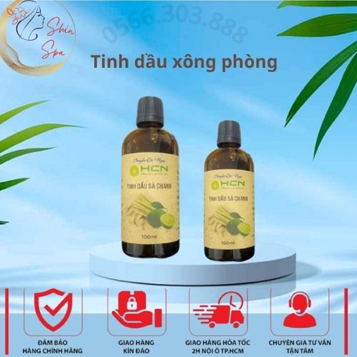 Tinh dầu xông phòng | tinh dầu xả chanh 100ml nguyên chất