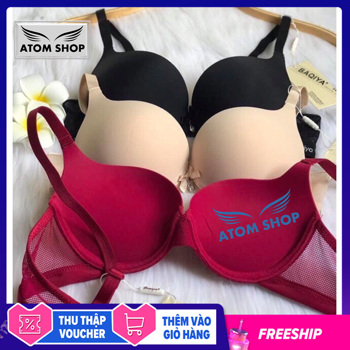 [HCM]Áo lót nữÁo ngực siêu đẩy siêu nâng ngực Baquya K32 hàng Thái Lan cao cấp [Size 34-40] [ Atom Shop]