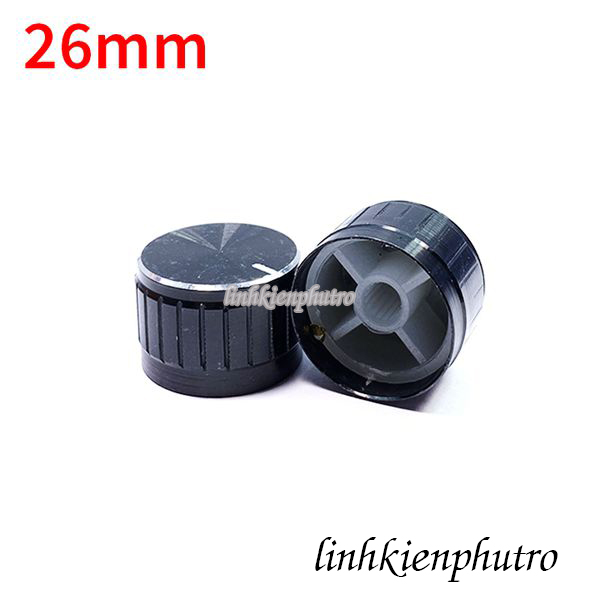 Combo 5 cái núm chiết áp 26mm ap-547