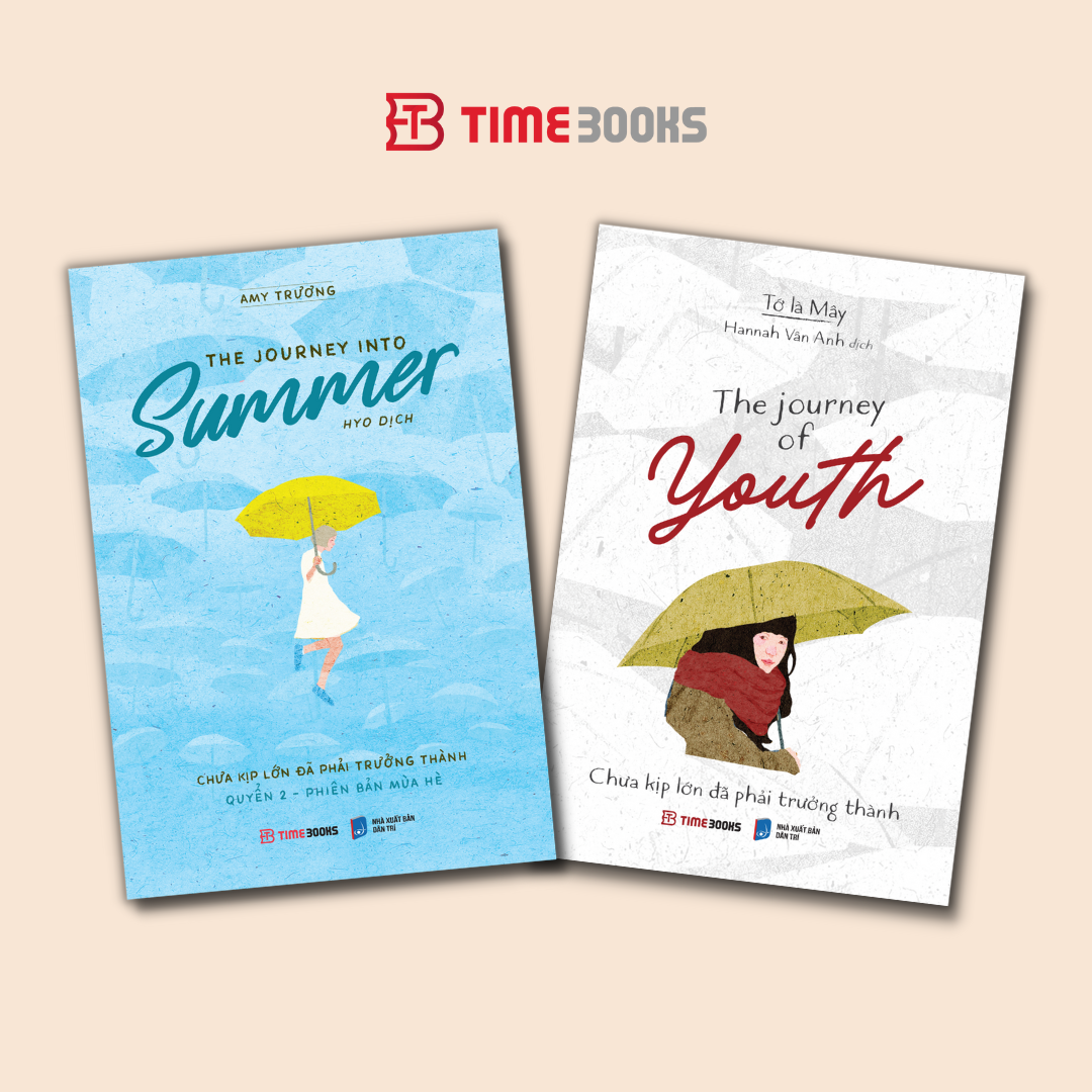 Timebooks - combo 2c song ngữ anh việt- sách chưa kịp lớn đã phải trưởng thành quyển 1 + 2