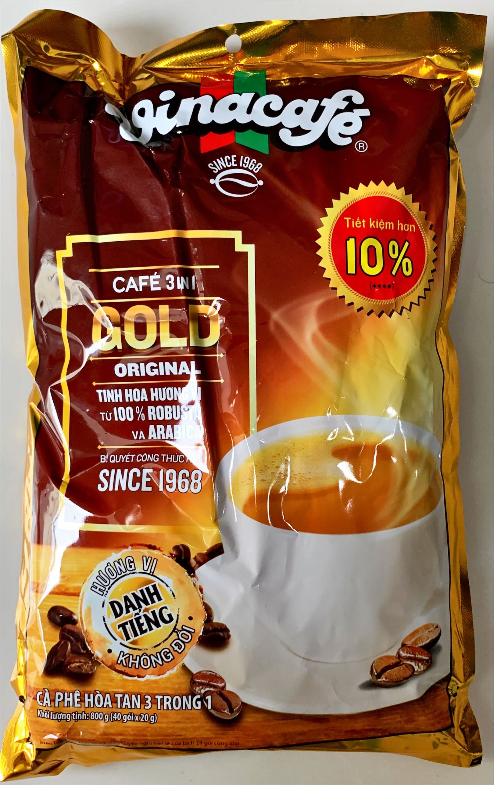 Cà phê sữa VinaCafé Gold Original
