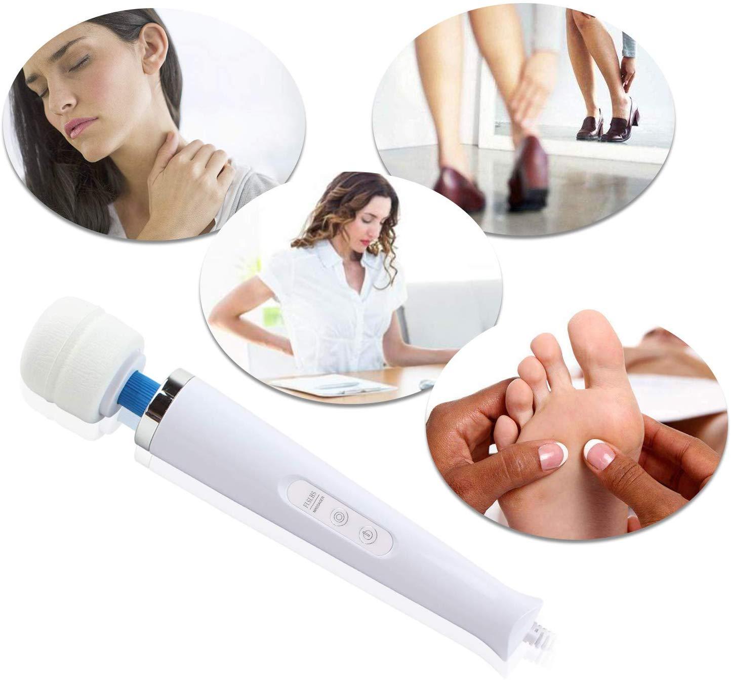 MÁY MASSAGE ĐIỆN 8 CẤP ĐỘ ĐẦU SILICONE HV-280 [ Massage giảm Stress # Máy Massage thư giãn # Massage cầm tay # Massage bụng gáy.. ]...Bảo hành 1 đổi 1