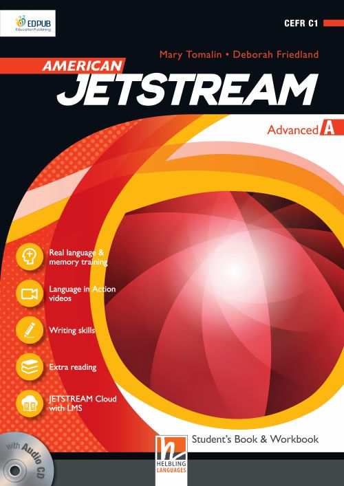 Sách - dtpbooks - American Jetstream Advanced A Student's book & Workbook (Không Kèm CD)