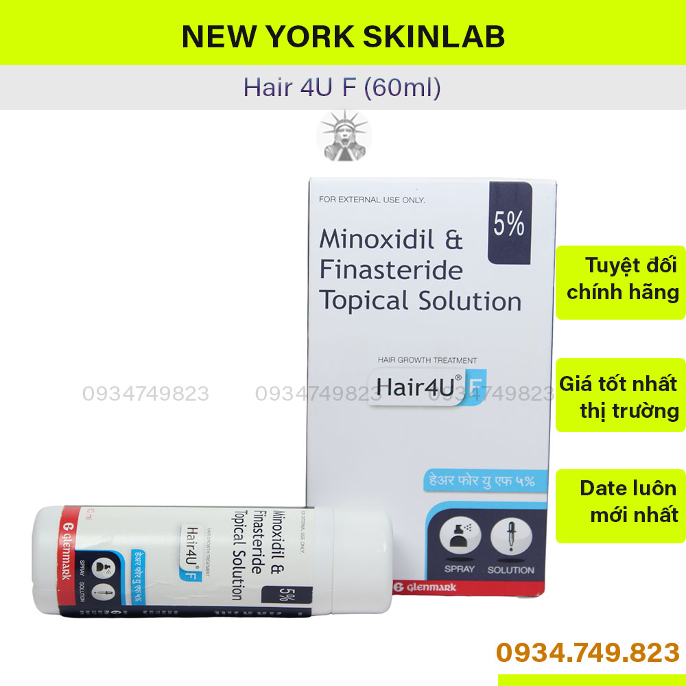 Hair 4U F - Serum mọc tóc hair4u 5% Minoxidil + Finasteride